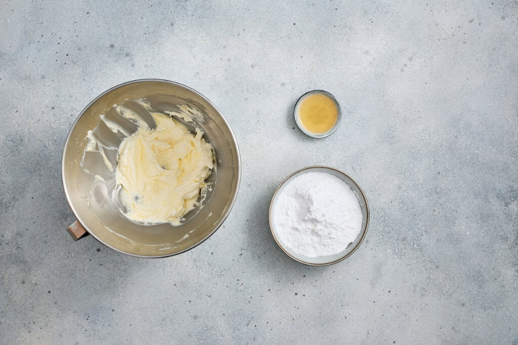 whipping the butter
