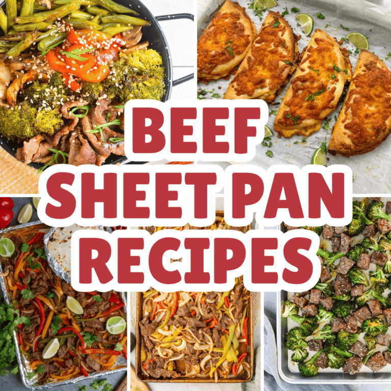 Beef Sheet Pan Dinner Recipes