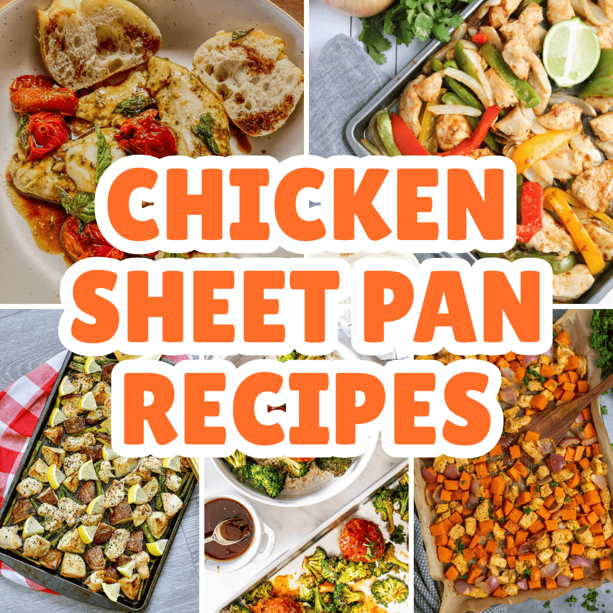 Chicken sheet pan recipes