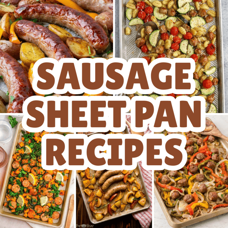 sausage sheet pan dinner
