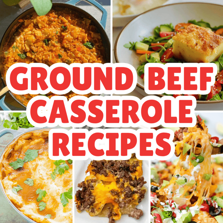 Easy Ground Beef Casserole Dinner Recipes
