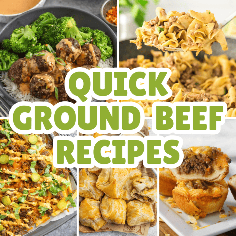 Quick Ground Beef Recipes