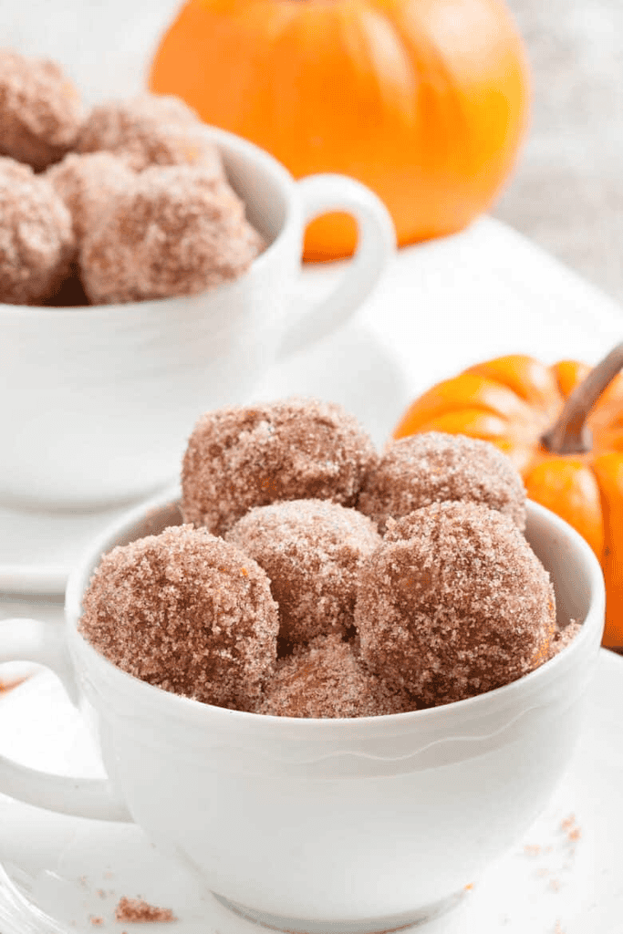Pumpkin Donut Holes