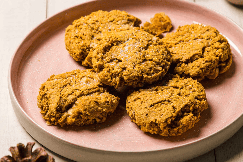 Pumpkin and White Chocolate Cookies
