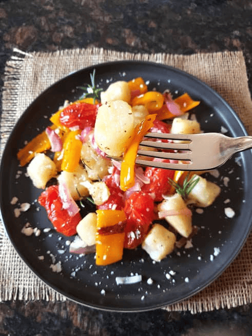 Cauliflower Gnocchi Sheet Pan Dinner