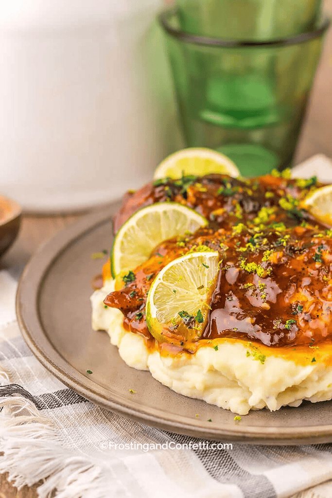 Slow Cooker Honey Lime Chicken