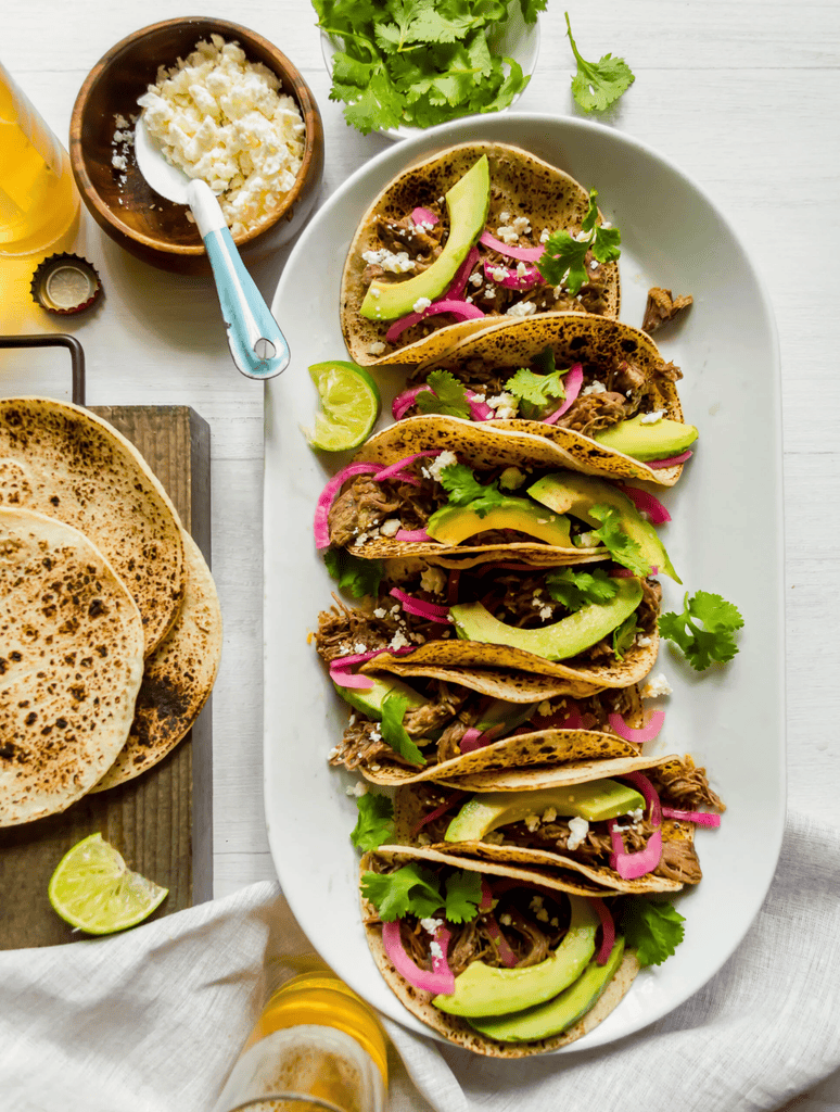 Slow Cooker Beef Barbacoa Tacos