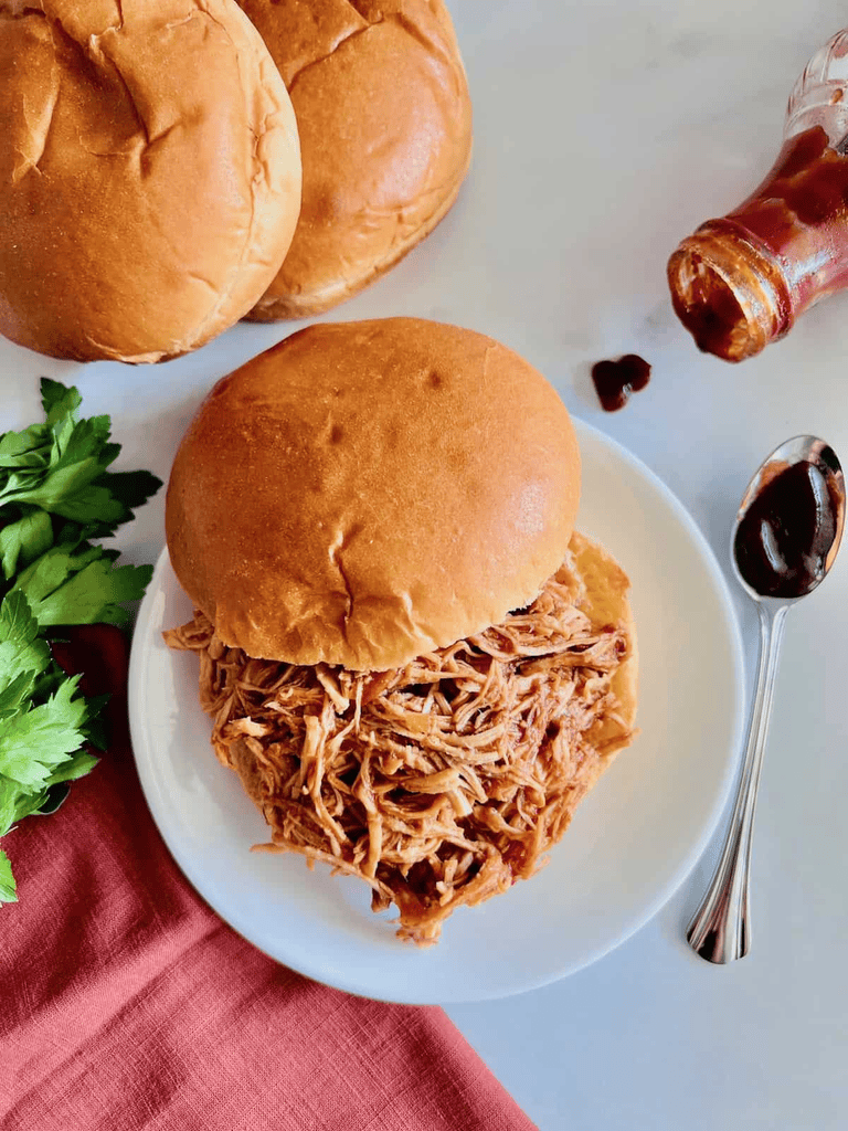 Slow Cooker BBQ Pulled Chicken