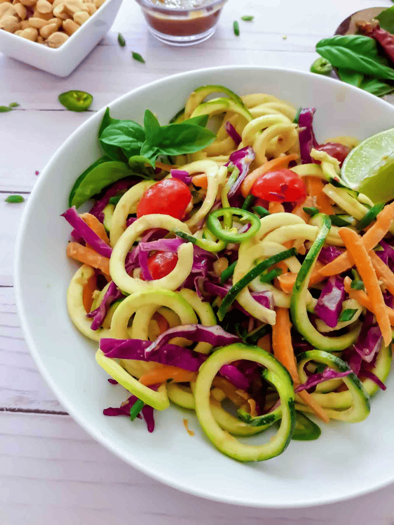 Thai Zucchini Noodles
