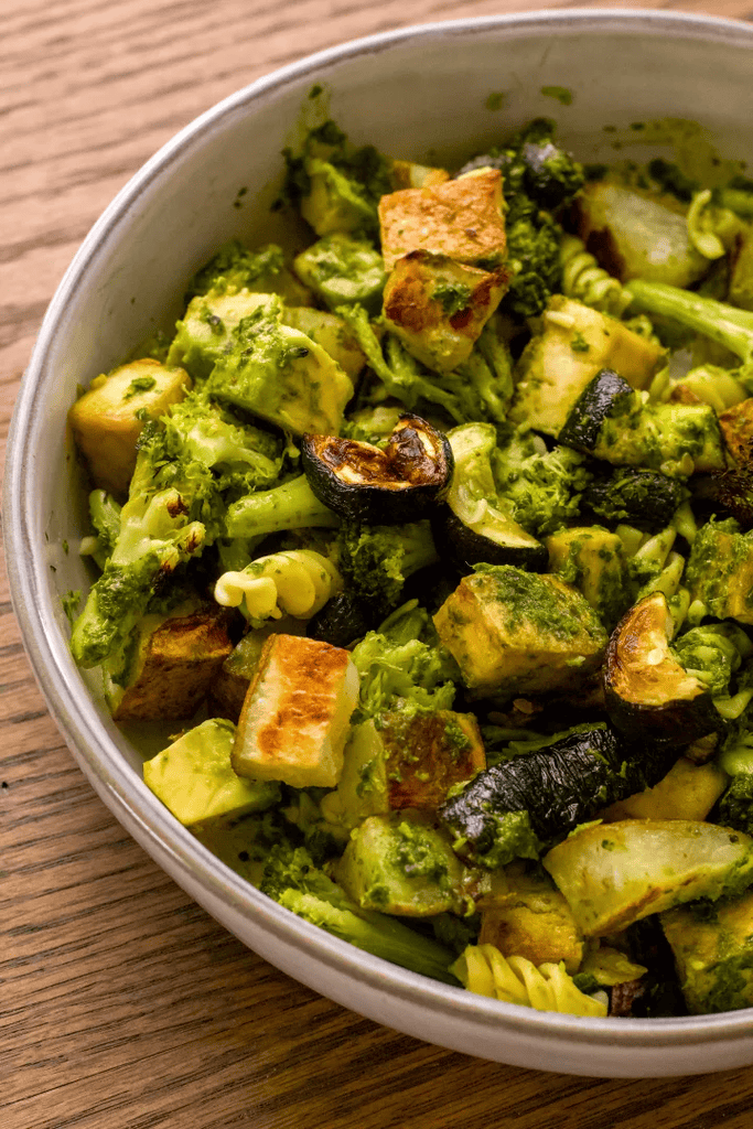 Pesto Roasted Vegetables