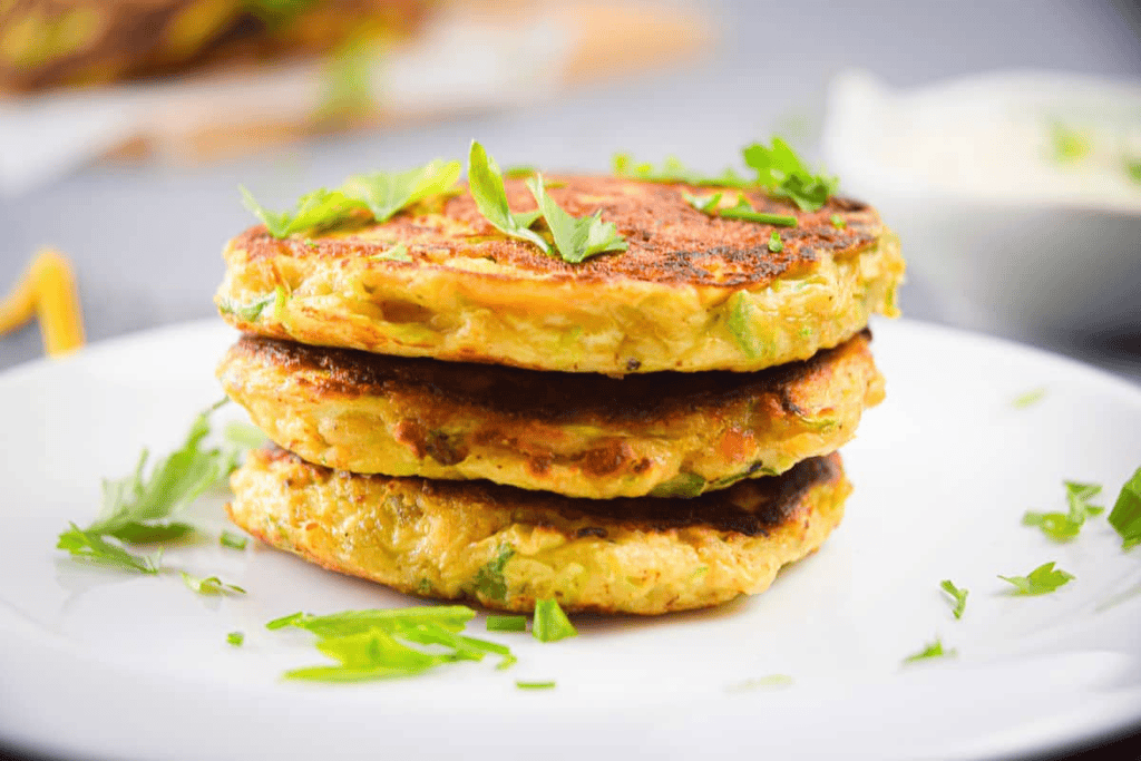 Vegetarian Zucchini Crab Cakes