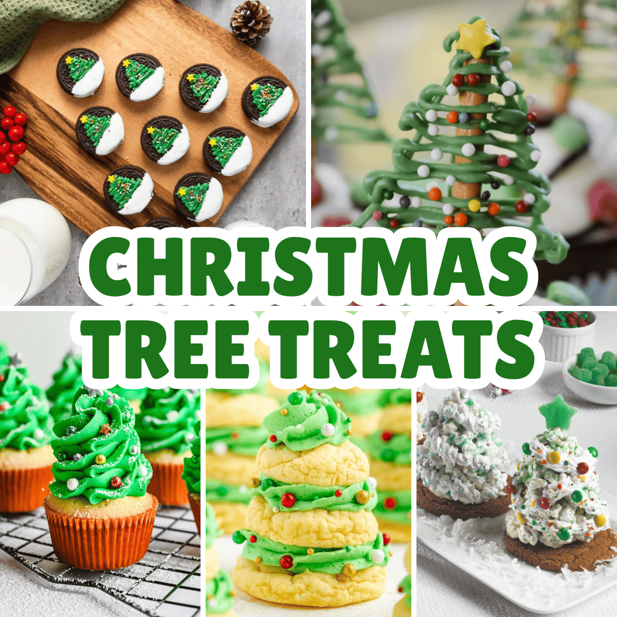 Christmas Tree Treats