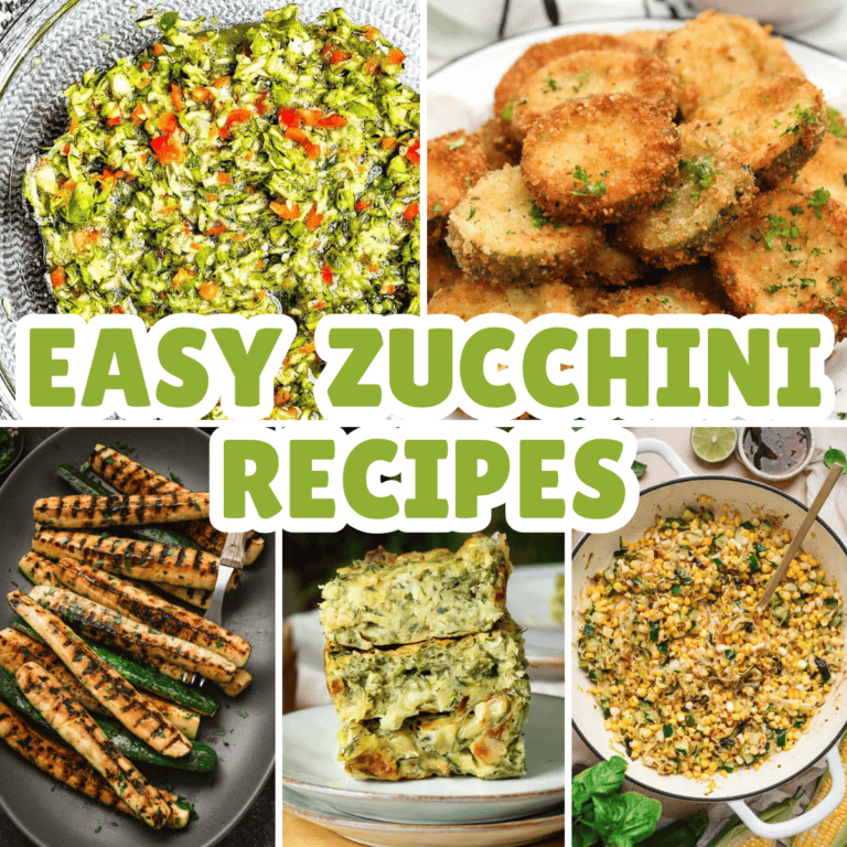 Easy Zucchini Recipes