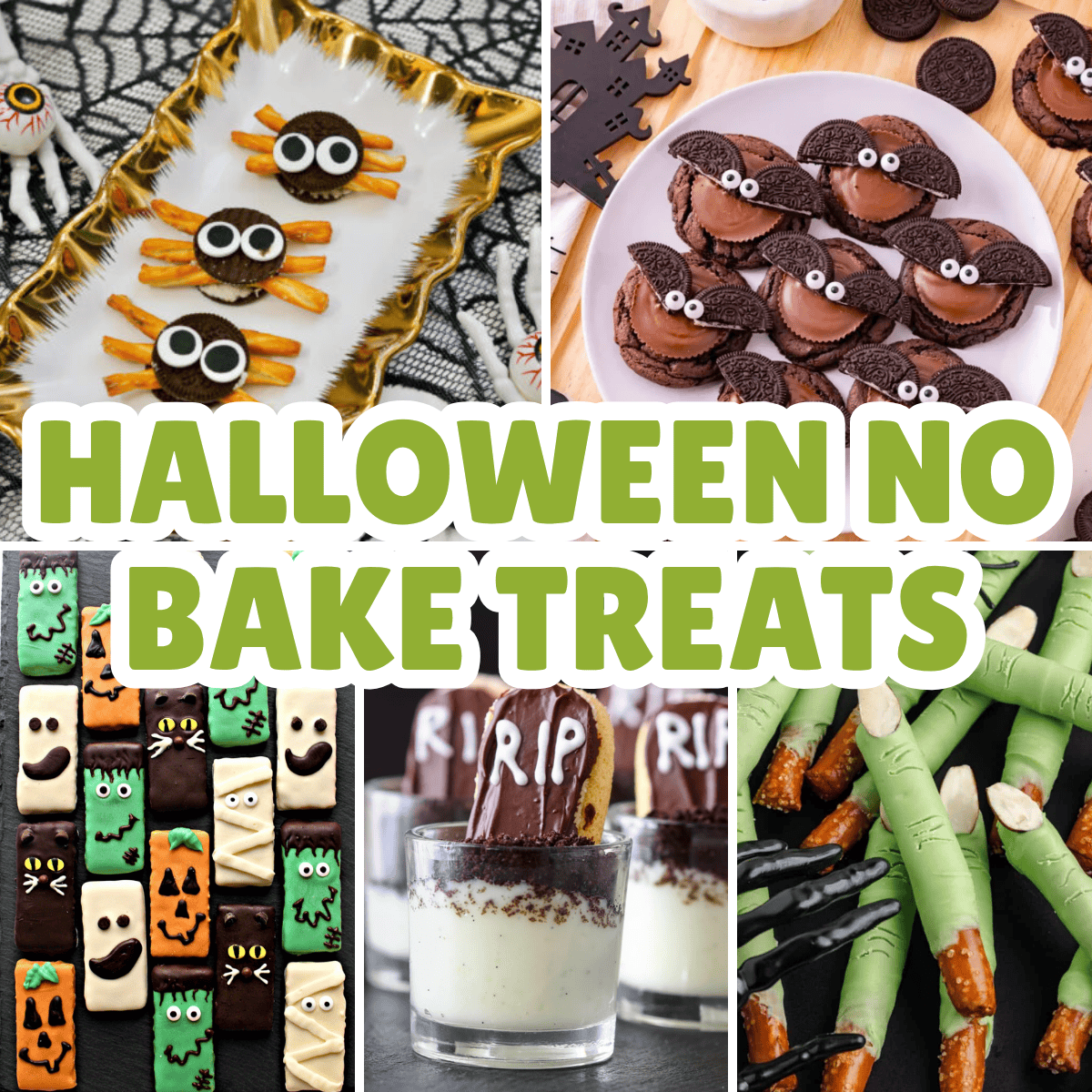 Halloween No Bake Treats