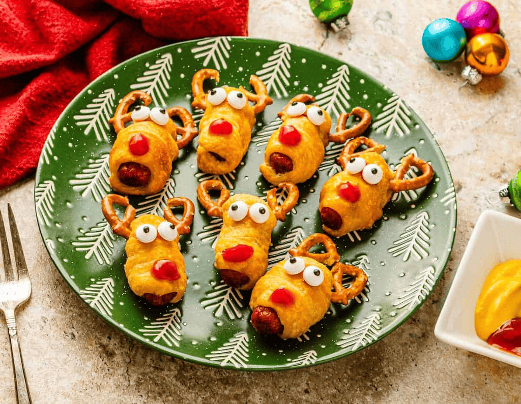 Christmas pigs in blanket