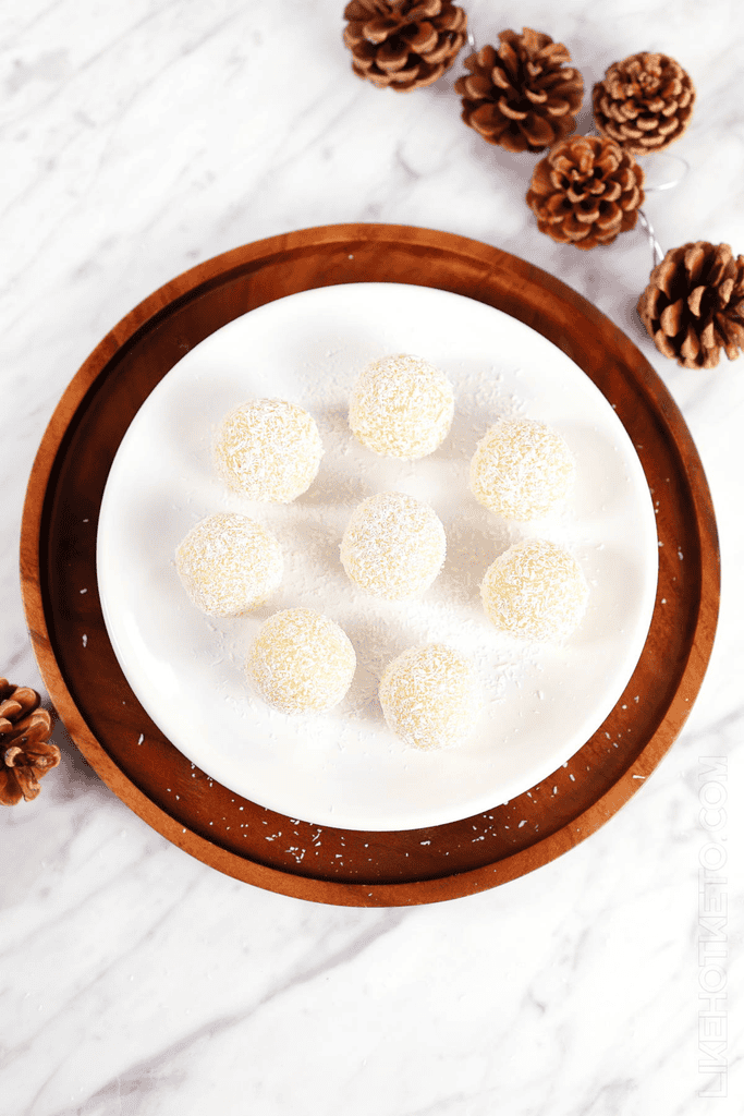 coconut protein balls