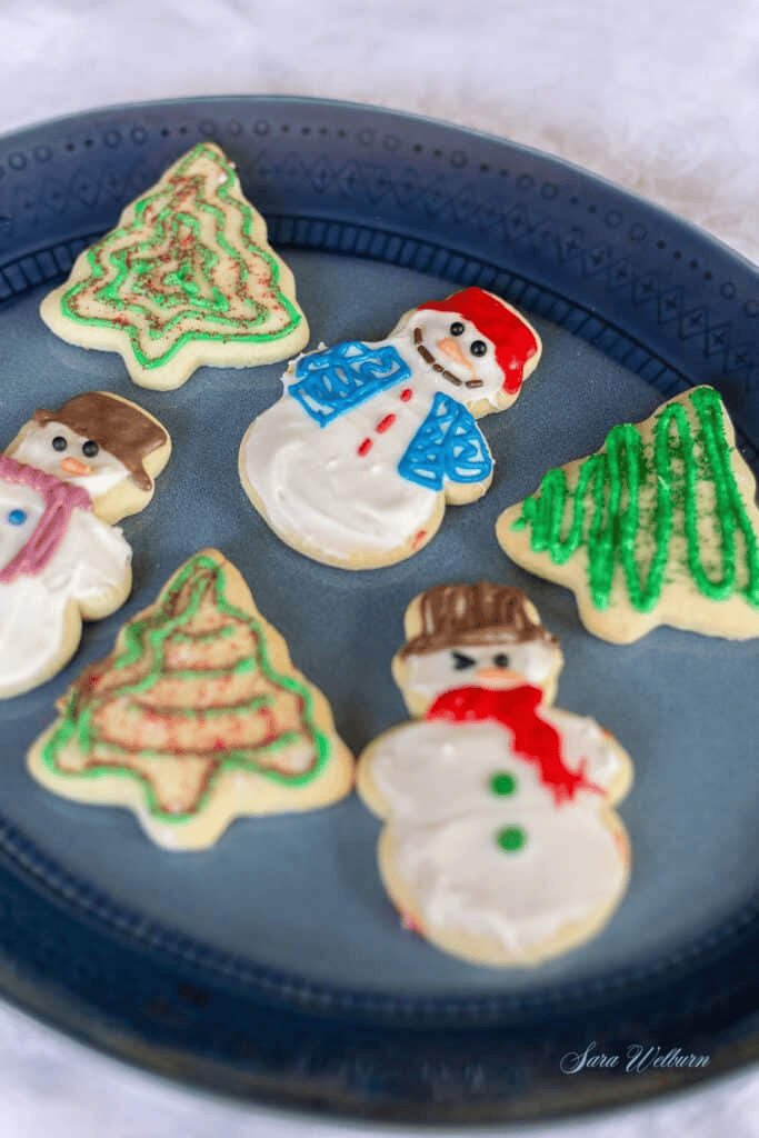 Sour Cream Christmas Sugar Cookies