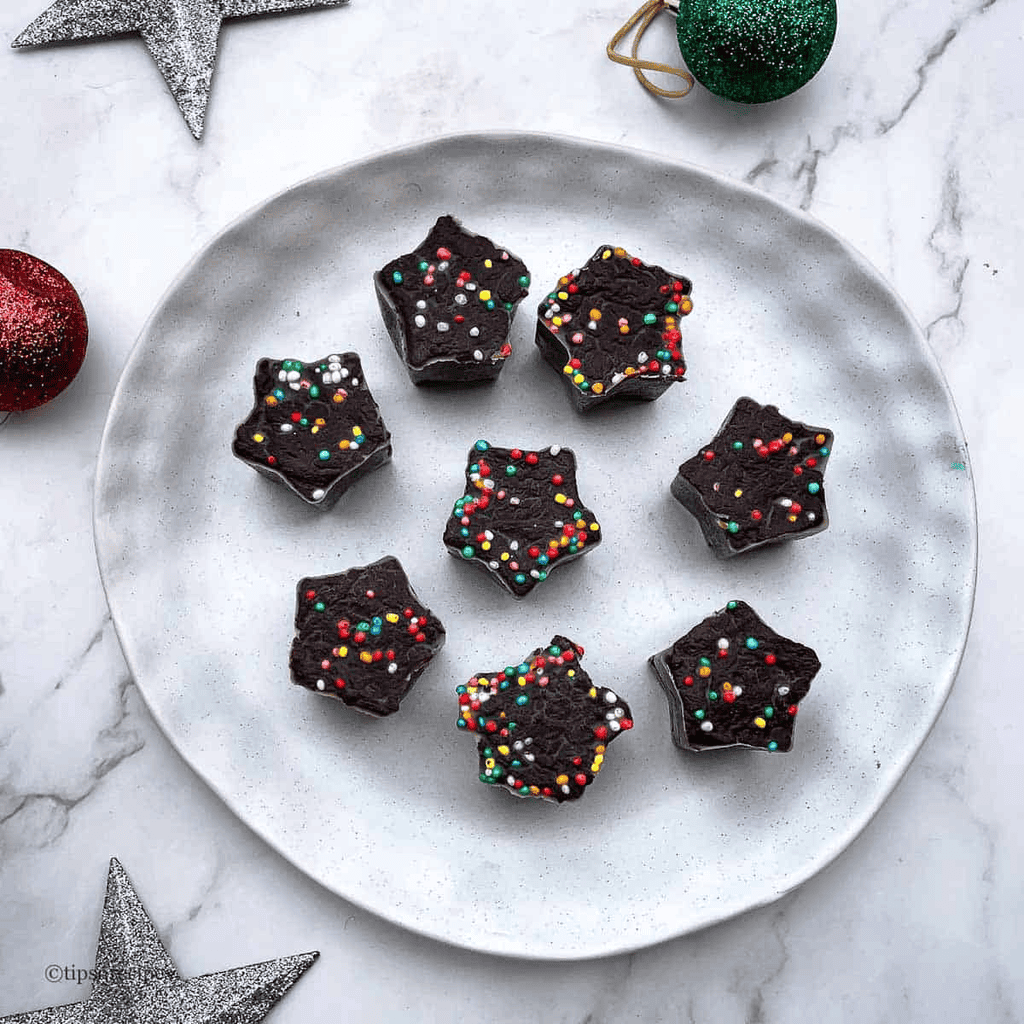 Chocolate Fudge Stars